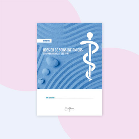 dossier de soins infirmiers bleu